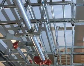 梁园成品支架分享抗震支吊架的施工管理要点
